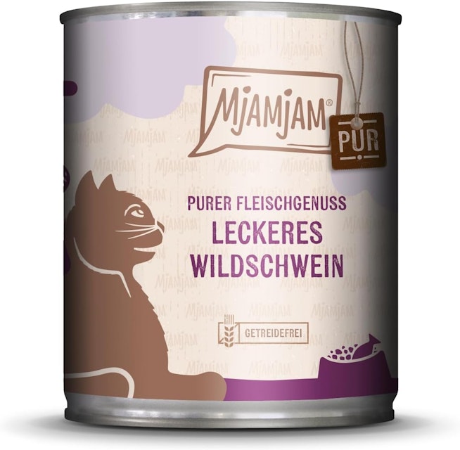 MJAMJAM Purer Fleischgenuss 800g Dose KatzennassfutterVorschaubild