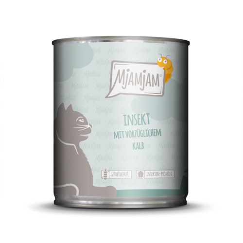 MJAMJAM Leckere Mahlzeit 800g Dose Katzennassfutter