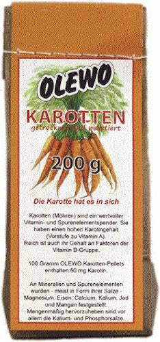 OLEWO Karottenpellets Hundezusatzfutter