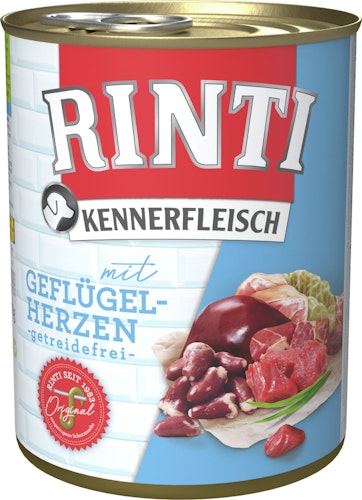 RINTI Kennerfleisch 800g Dose Hundenassfutter
