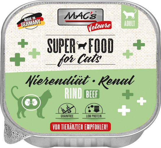 MAC's Cat Vetcare Diätnahrung 100g Schale Katzennassfutter