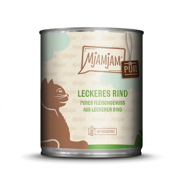 MJAMJAM Purer Fleischgenuss 800g Dose KatzennassfutterVorschaubild