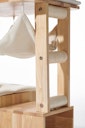 Vorschaubild NOBBY Kratzbaum  "LIGNO" cream; 60 x 40 x 108 cm