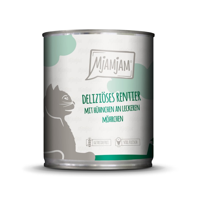 MJAMJAM Leckere Mahlzeit 800g Dose KatzennassfutterVorschaubild