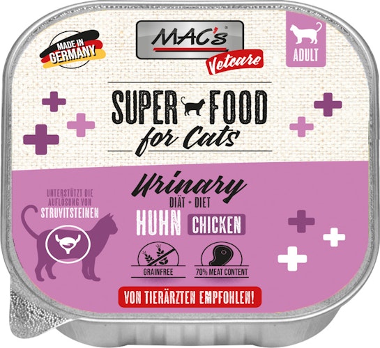 MAC's Cat Vetcare Diätnahrung 100g Schale Katzennassfutter